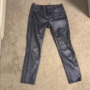 Neotis Atelier - Notify Paris - Made in Italy - 28 - Metallic Navy Skinny Jeans